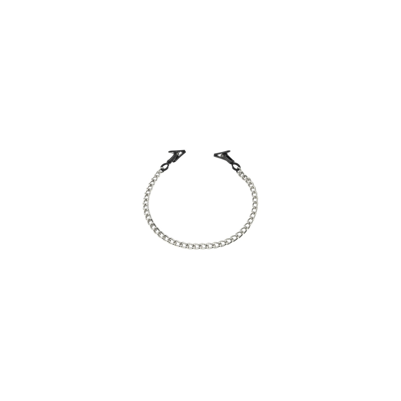 Small Nipple Clamps with Chain for Enhanced Pleasure