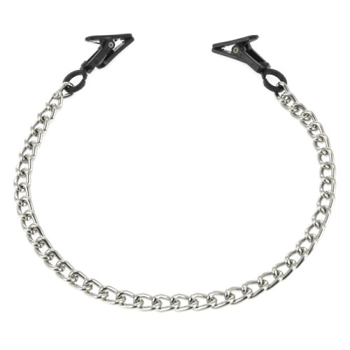 Small Nipple Clamps with Chain for Enhanced Pleasure