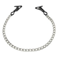 Small Nipple Clamps with Chain for Enhanced Pleasure