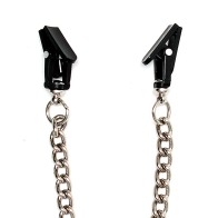 Small Nipple Clamps with Chain for Enhanced Pleasure