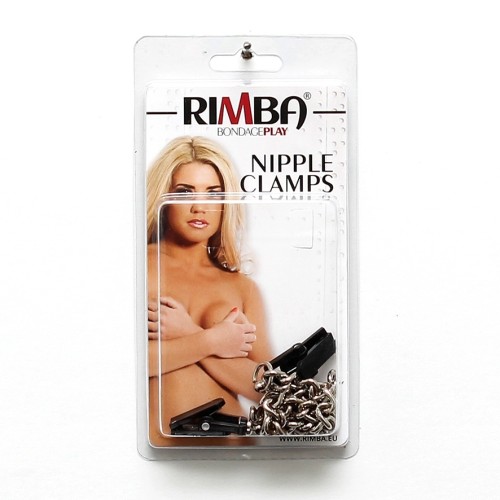 Small Nipple Clamps with Chain for Enhanced Pleasure