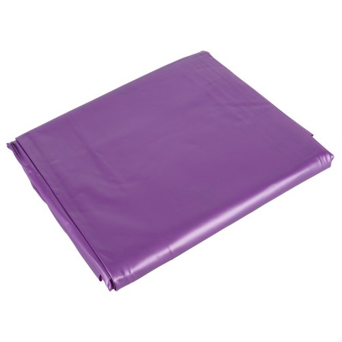 Purple Vinyl Orgy Bedsheets for Intimate Moments