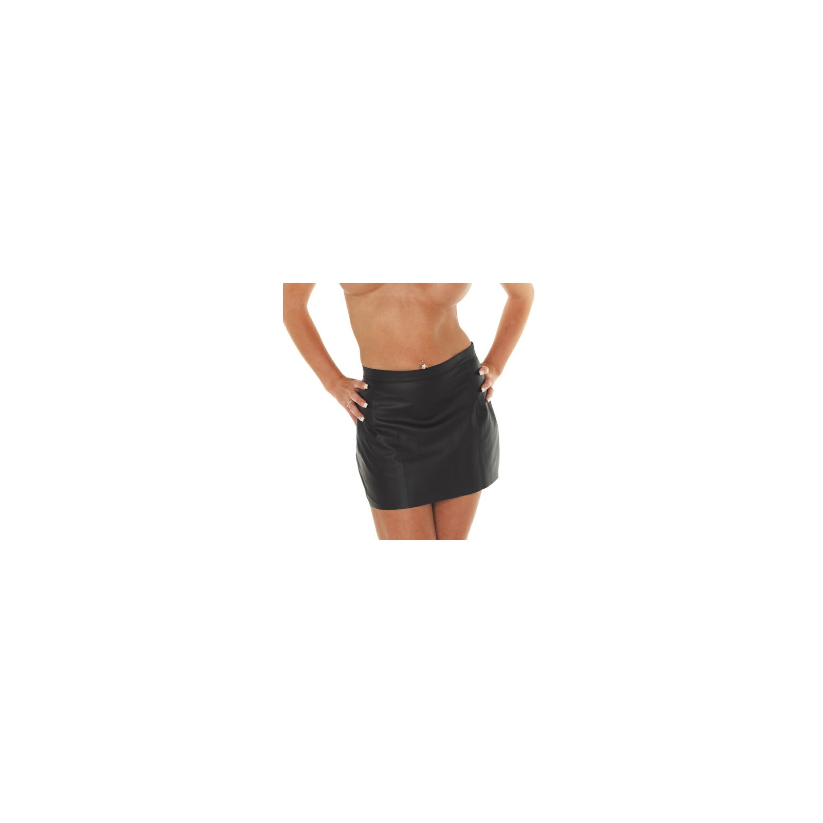 Leather Skirt 40