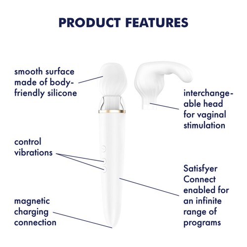 Satisfyer Double Wand-er Bluetooth