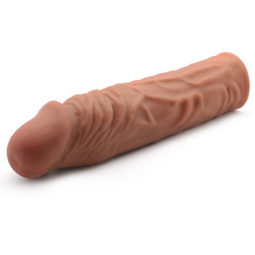 7.4 Inch Flesh Brown Penis Extender | Size Enhance