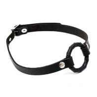 Gag de Cuero con Anillo para Juegos de Bondage