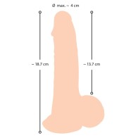 Nature Skin Dildo with Movable Skin - Realistic Pleasure