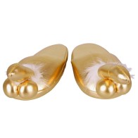 Golden Penis Slippers for Fun and Laughter
