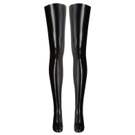 Medias Negras de Látex L/XL