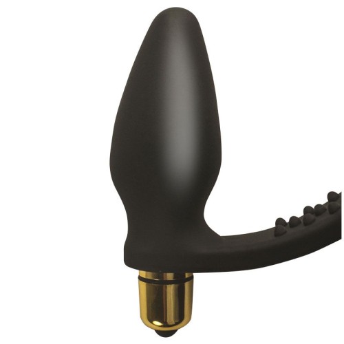 Rocks Off 7 Speed RO-Zen Cock Ring And Anal Plug - Dual Stimulation