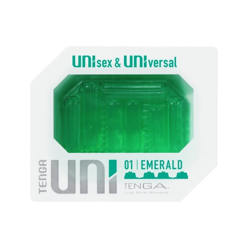 Tenga UNI Emerald Sleeve for Unique Pleasure