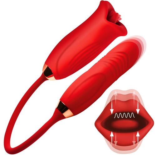 Play Hard Magic Kiss Clitoral Stim and Thrusting Vibe for Ultimate Sensation