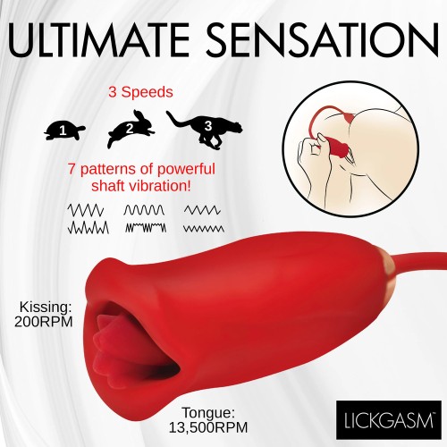 Vibrador de Beso Mágico Play Hard para Estimulación Clitoral y Olisquear para Sensaciones Extremas