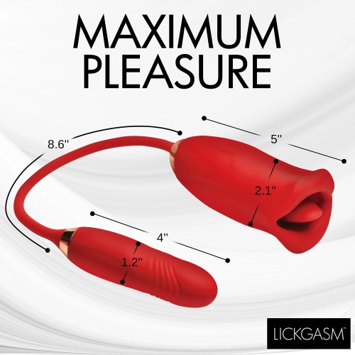 Play Hard Magic Kiss Clitoral Stim and Thrusting Vibe for Ultimate Sensation