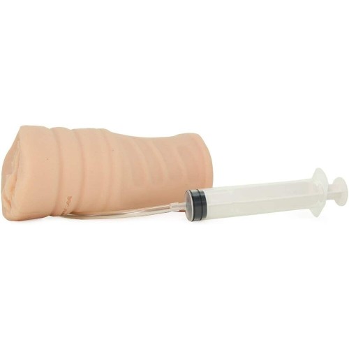 Stroker de Vagina Squirting Joy Juice de Vainilla para Placer