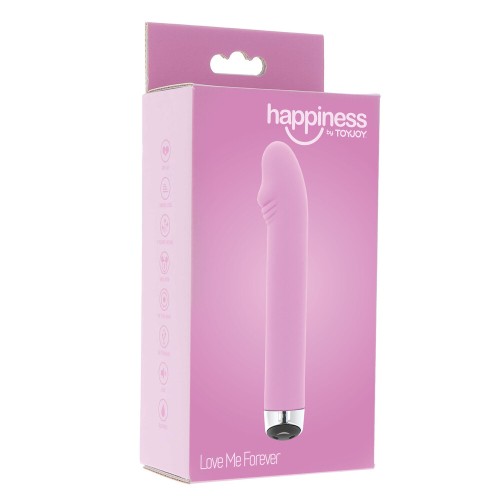 Mini Vibrador Rosa ToyJoy Smile Love Me Forever para Placer Puro