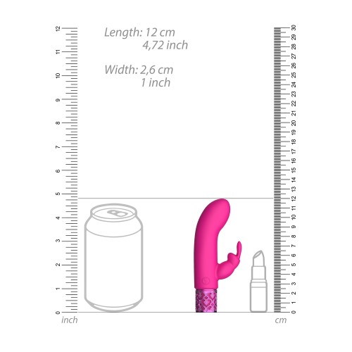 Royal Gems Dazzling Rechargeable Rabbit Bullet - Compact Pleasure