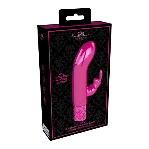 Royal Gems Dazzling Rechargeable Rabbit Bullet - Compact Pleasure