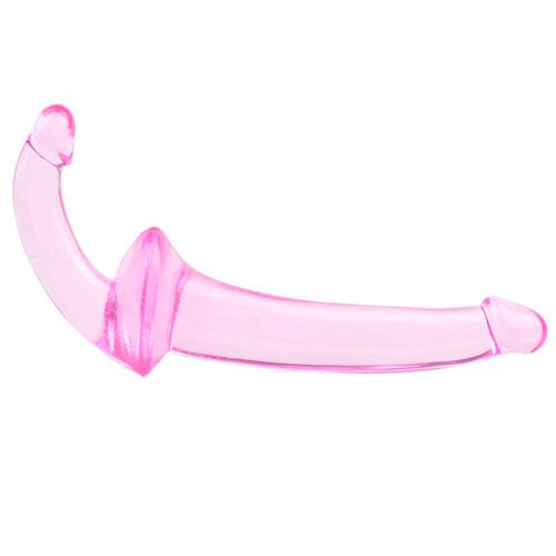 Dildo Strap On Sin Cuerpos Doble Diversión Rosa