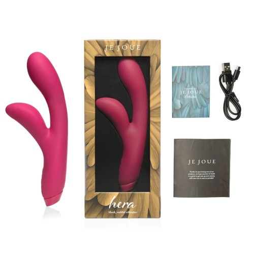 Vibrador Conejo Elegante Je Joue Hera Rosa para Placer Último