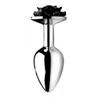 Plug Anal Rose Negro XR Booty Sparks Mediano
