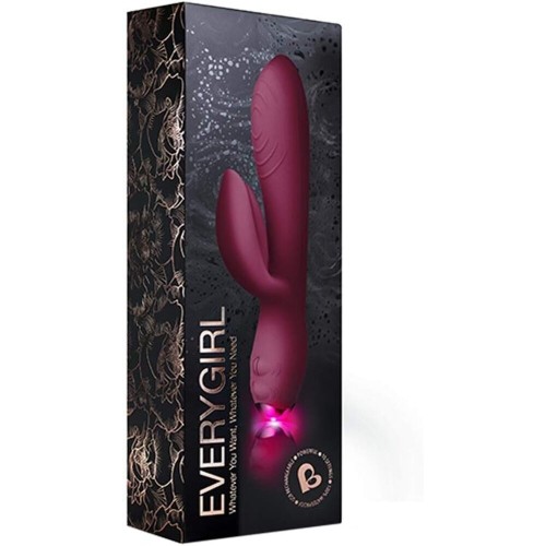Vibrador Conejito Burdeos Rocks Off Everygirl