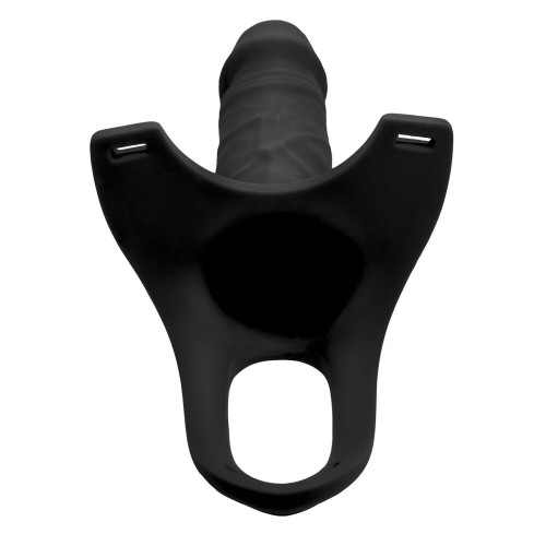 Size Matters Hollow Silicone Dildo Strap-On for Enhanced Pleasure