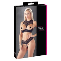 Cottelli Shelf Bra and String 85b/l