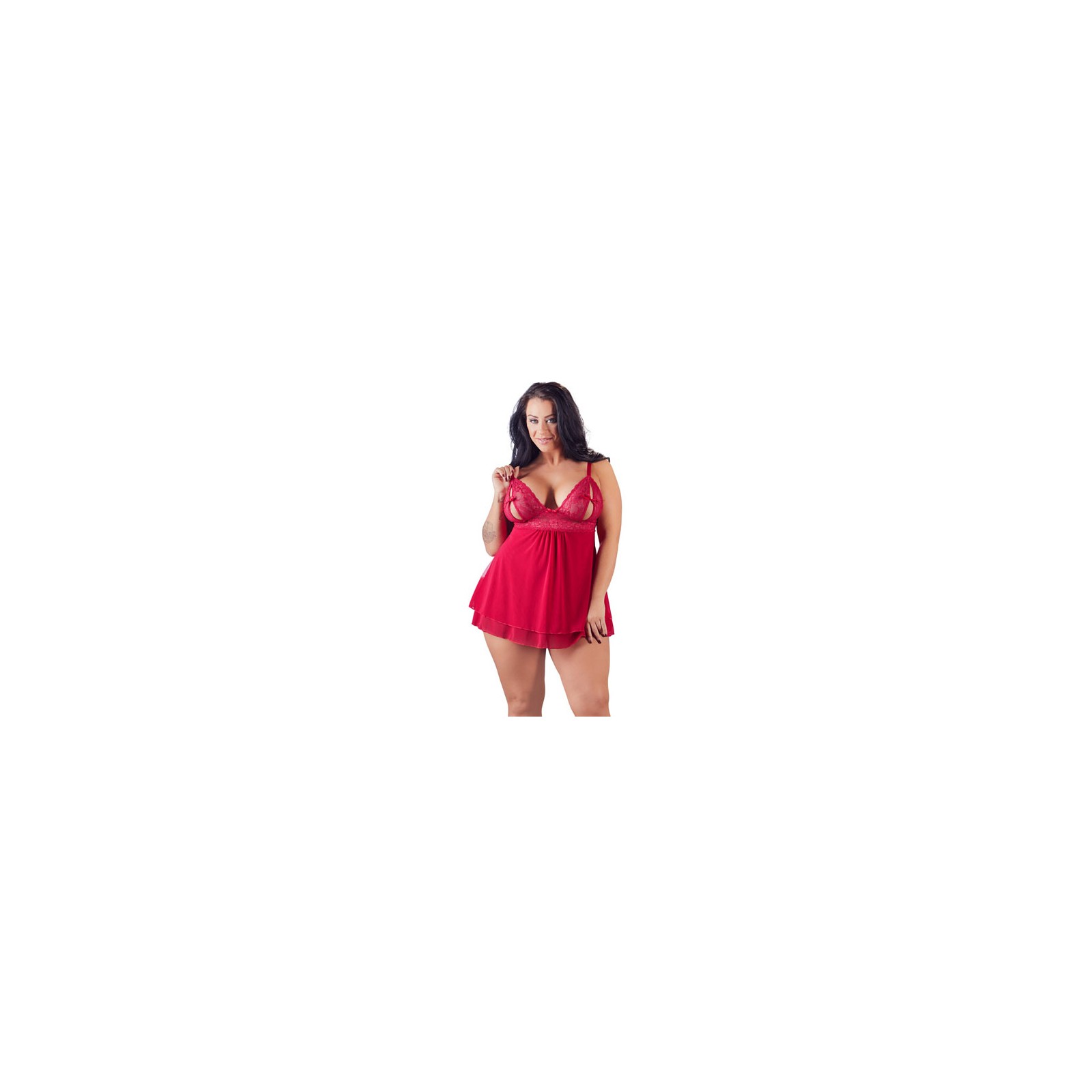 Cottelli Plus Size Babydoll | Comfort and Allure