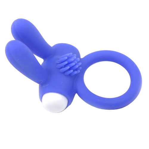Rabbit Ears Blue Cock Ring