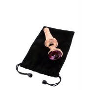 Gleaming Rose Gold Butt Plug Set