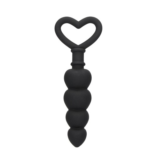 Ouch Silicone Anal Love Beads for Enhanced Pleasure