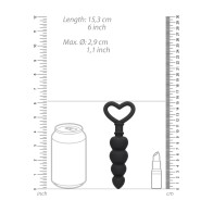 Ouch Silicone Anal Love Beads for Enhanced Pleasure