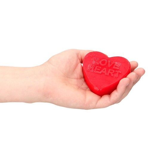Jabón Aromatizado de Rosa Love Heart Para Baños Lujosos