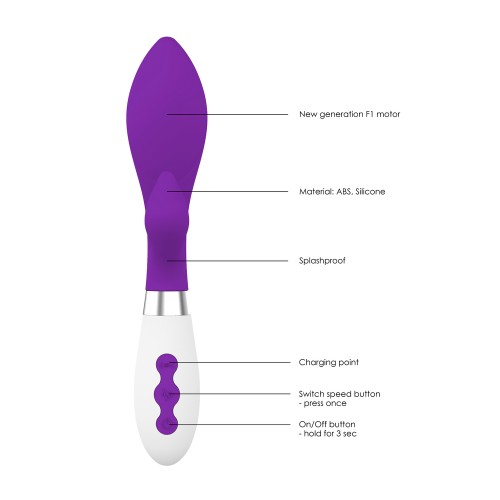 Achelois Rechargeable Vibrator for Precision Pleasure
