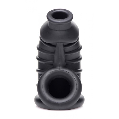Master Series Dark Chamber Chastity Cage for Deep Desire