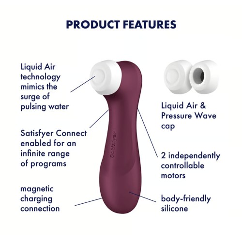 Satisfyer Pro 2 Generation 3 Air Pulse Vibrator with App