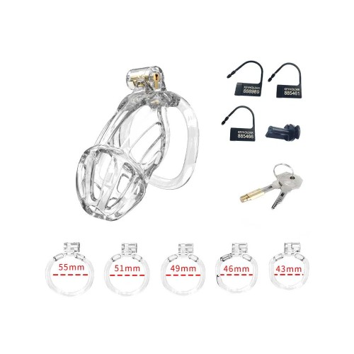 Rimba P-Cage PC08 Medium Clear Chastity