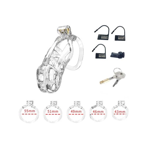 Rimba P-Cage PC11 Large Transparent Chastity Cage
