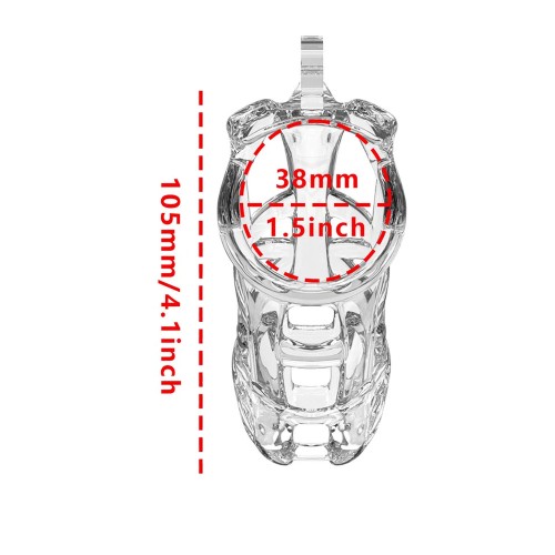 Rimba P-Cage PC11 Large Transparent Chastity Cage