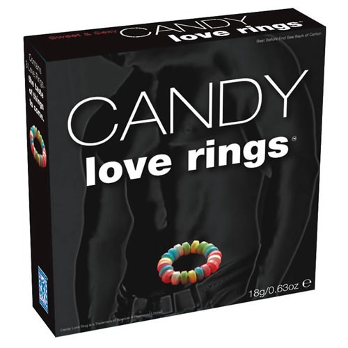 Candy Love Rings for Sweet Bedroom Fun