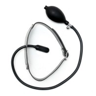 Gag Inflable de Cuero para Juego BDSM