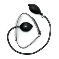 Gag Inflable de Cuero para Juego BDSM