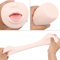 Magic Eyes Boca de la Verdad Masturbador Suave para Placer Realista