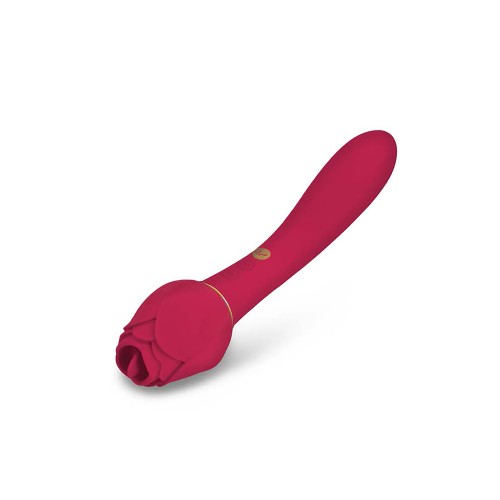 Vibrador Doble Secret Kisses Rosegasm