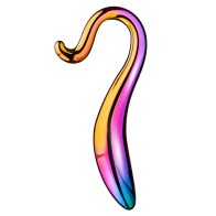 Dildo Curvado Glamour Glass para Placer Elegante