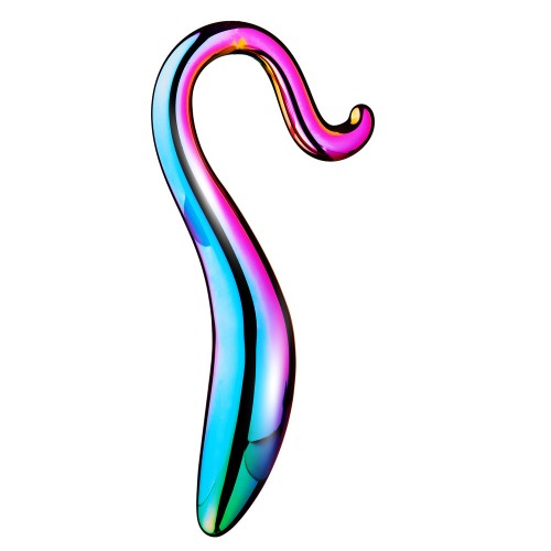 Dildo Curvado Glamour Glass para Placer Elegante