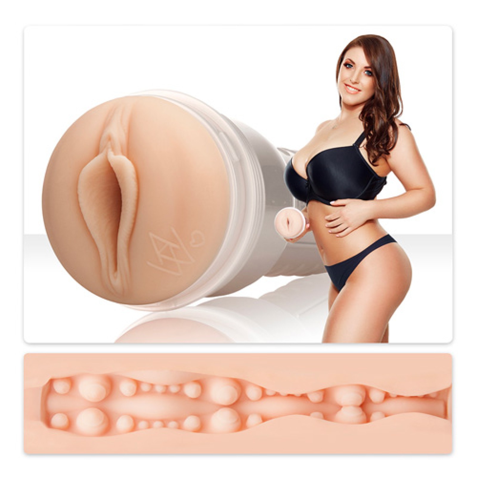 Angela White Indulge Fleshlight - Ultimate Pleasure Angela White Indulge Fleshlight - Ultimate Pleasure