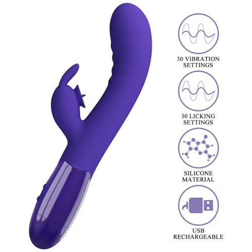 Pretty Love Cerberus Youth Rabbit Vibrator for Dual Stimulation