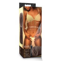 Masturbador Vibrante Vagina Hot Chocolate Alexis - El Placer Te Espera